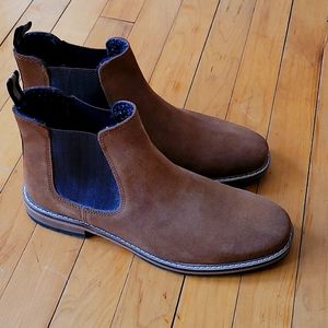 Mens Suede Chelsea boots